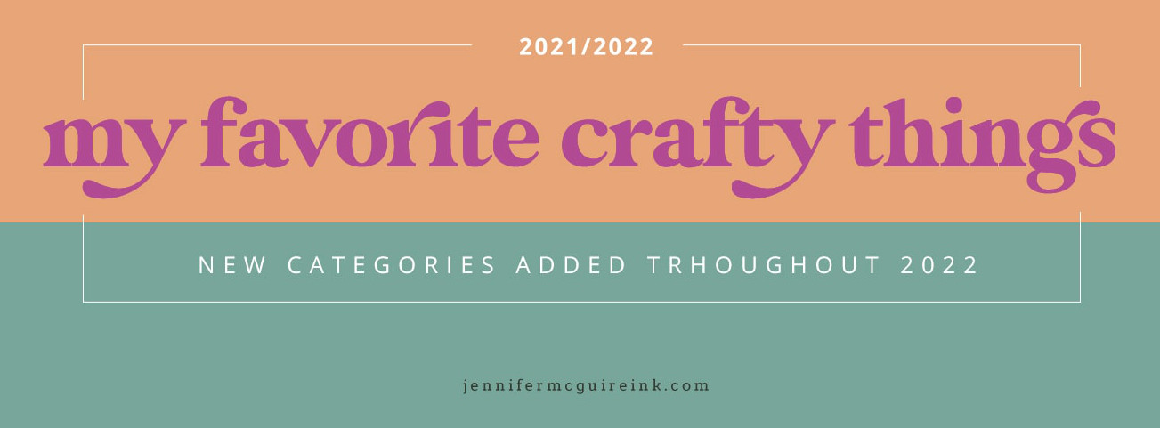 My Favorite Crafty Things Banner