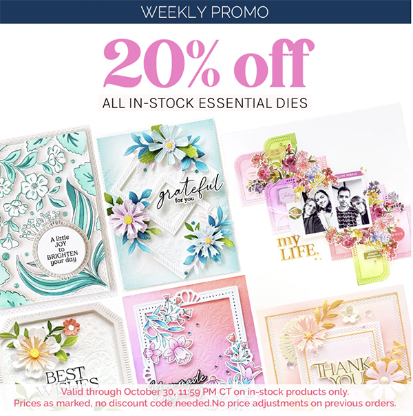 20% OFF DIES! from Pinkfresh Studio